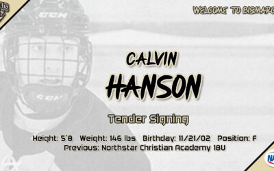 Hanson Signs Bismarck Tender