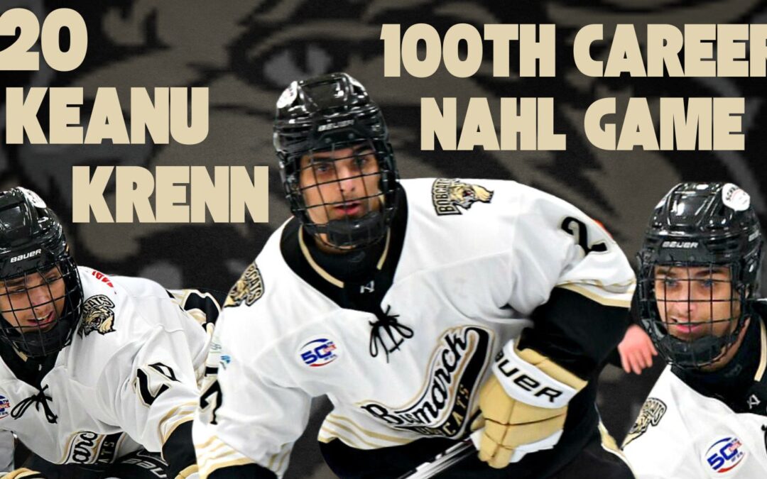 Forward Keanu Krenn Set to Play in 100th Career NAHL Game This Friday