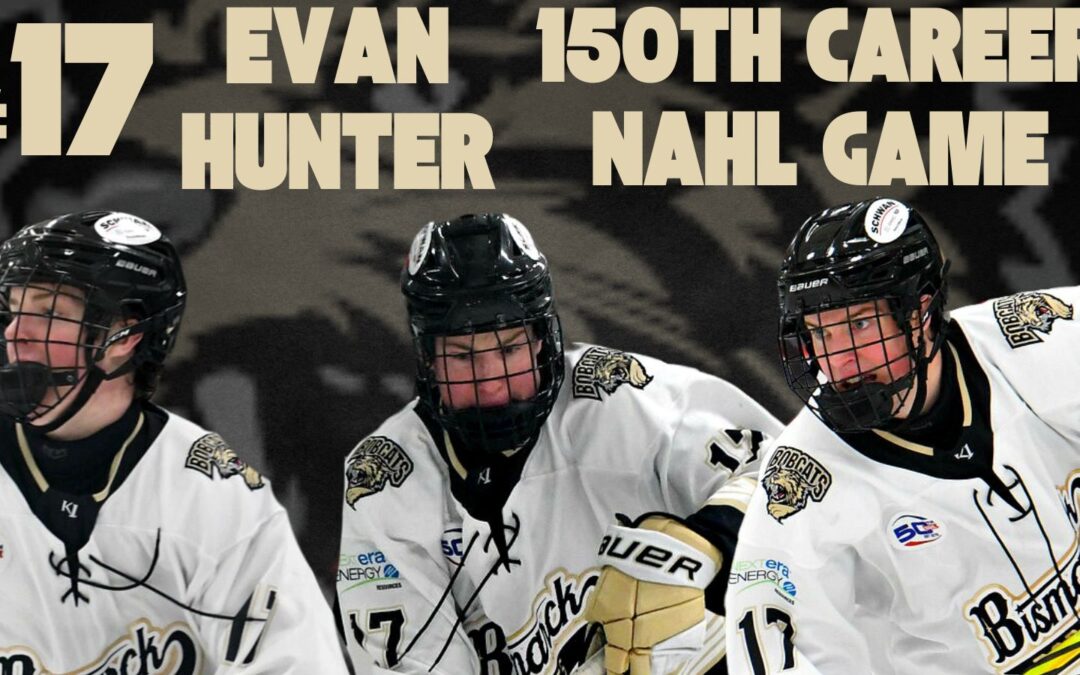 Forward Evan Hunter Set to Play in 150th Career NAHL Game This Friday